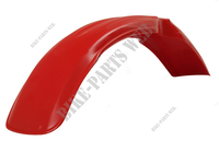 Front fender Honda Tahitian Red XR200, XR250, XR500 1981 and 1982